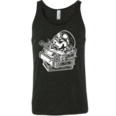 Books With Skull Shirt Unisex
