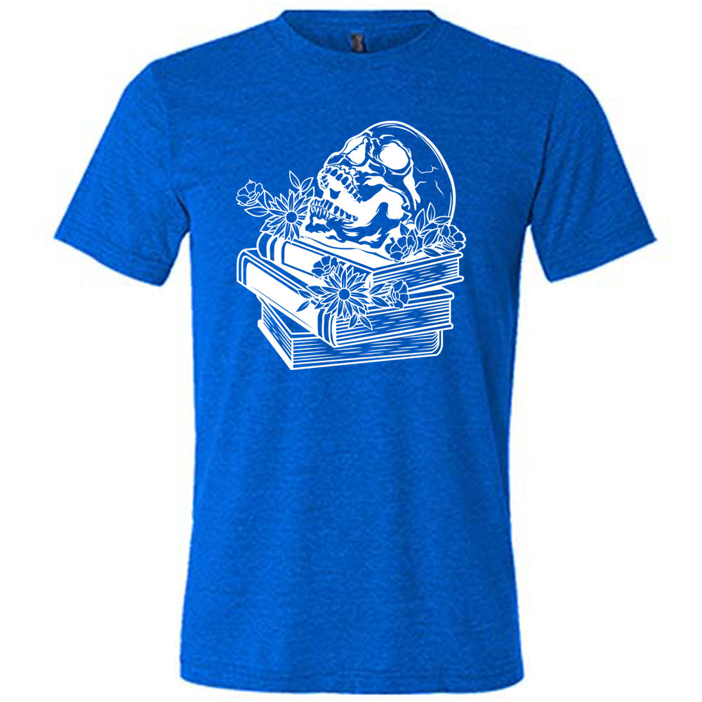 Books With Skull Shirt Unisex