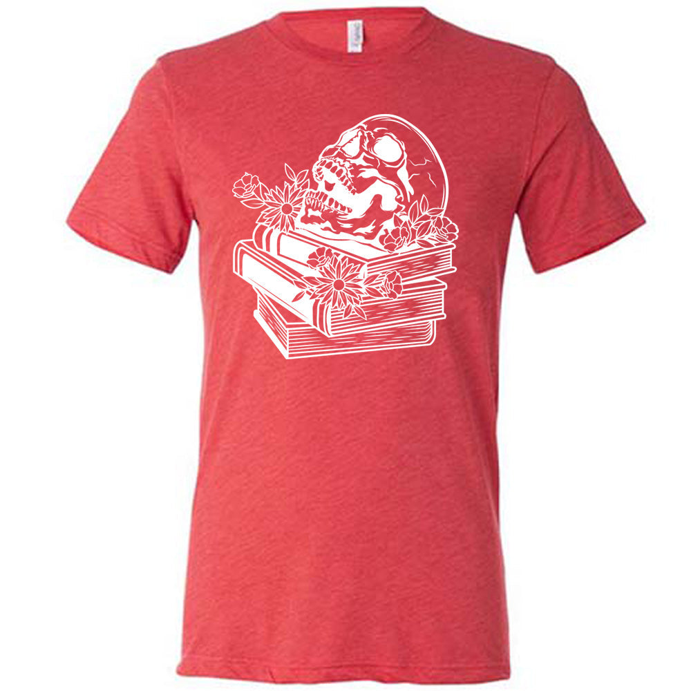 Books With Skull Shirt Unisex