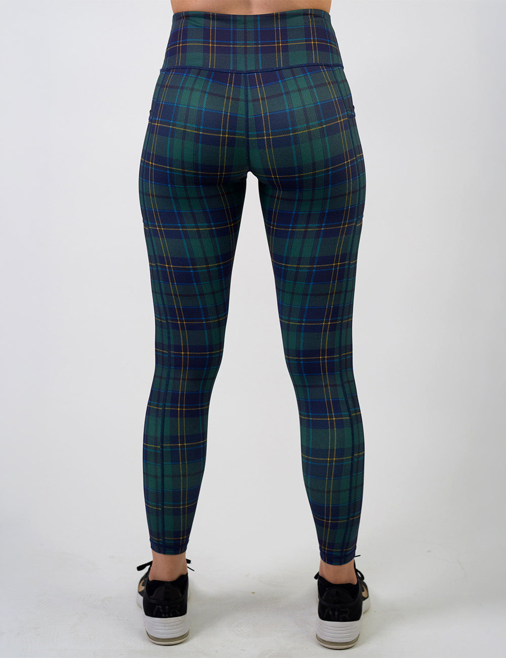 Blue Spruce Plaid Leggings