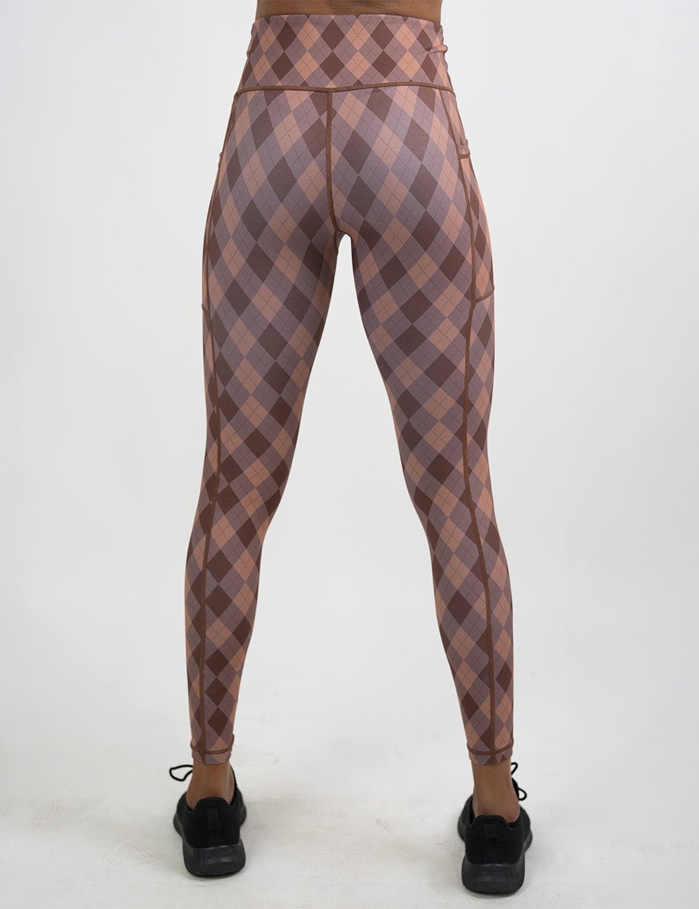 Cafe Argyle Leggings