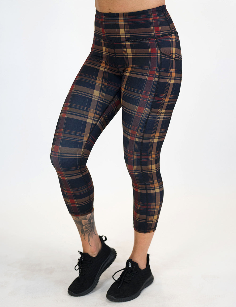 Campfire Plaid Leggings
