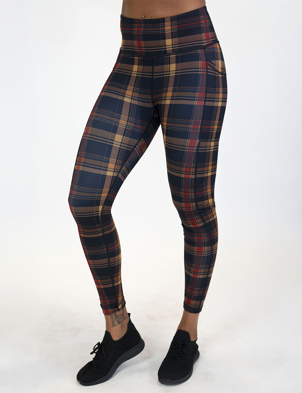 Campfire Plaid Leggings