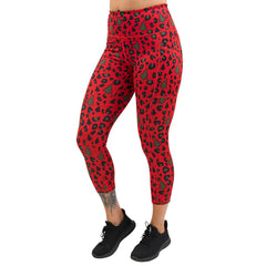 Christmas Leopard Leggings