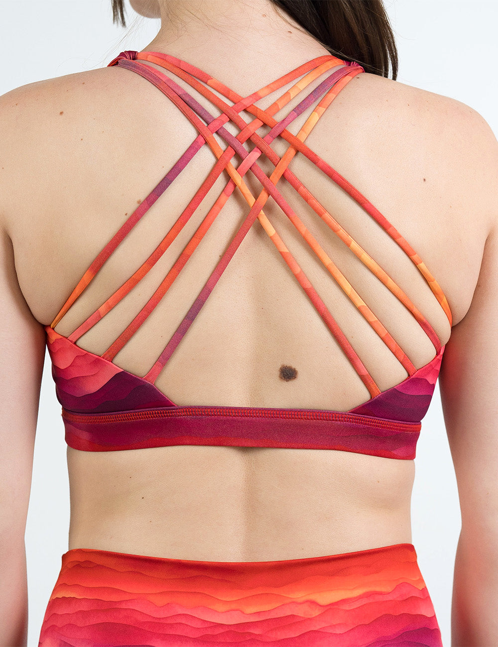 Butterfly Back Bra | Desert Sunset