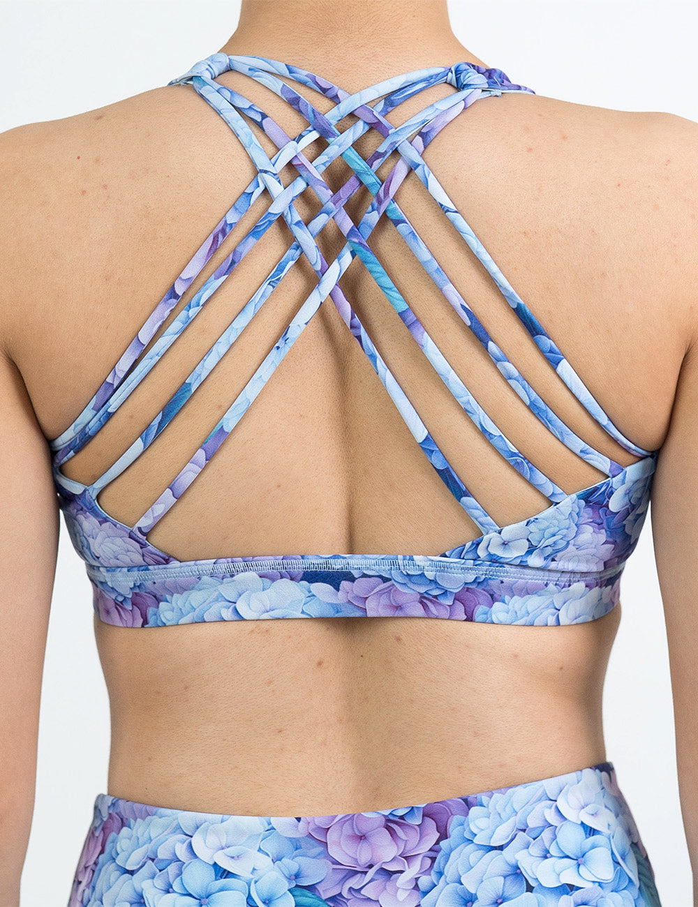 Butterfly Back Bra | Hydrangea