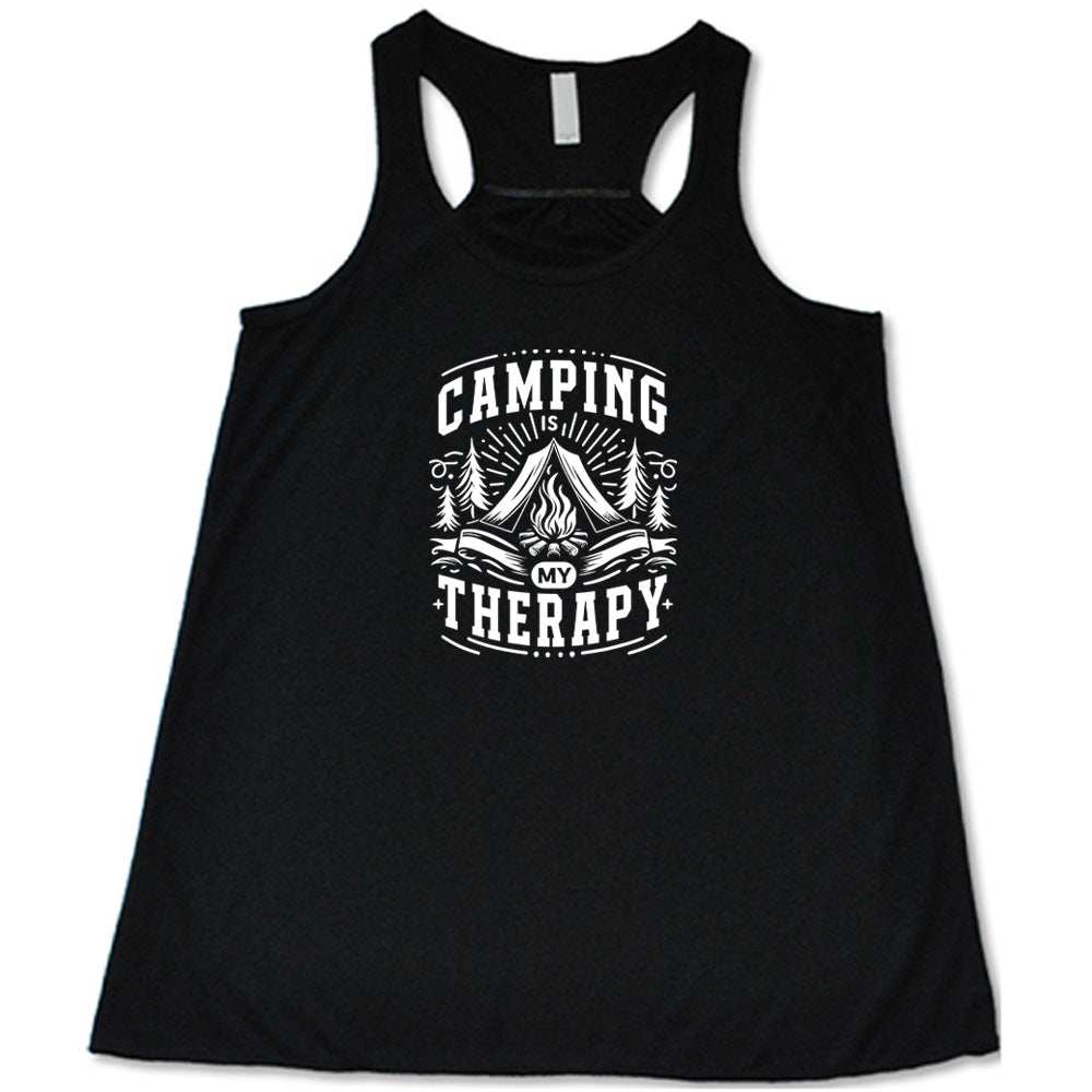 Camping Is My Therapy Shirt