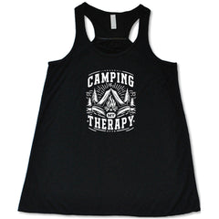 Camping Is My Therapy Shirt