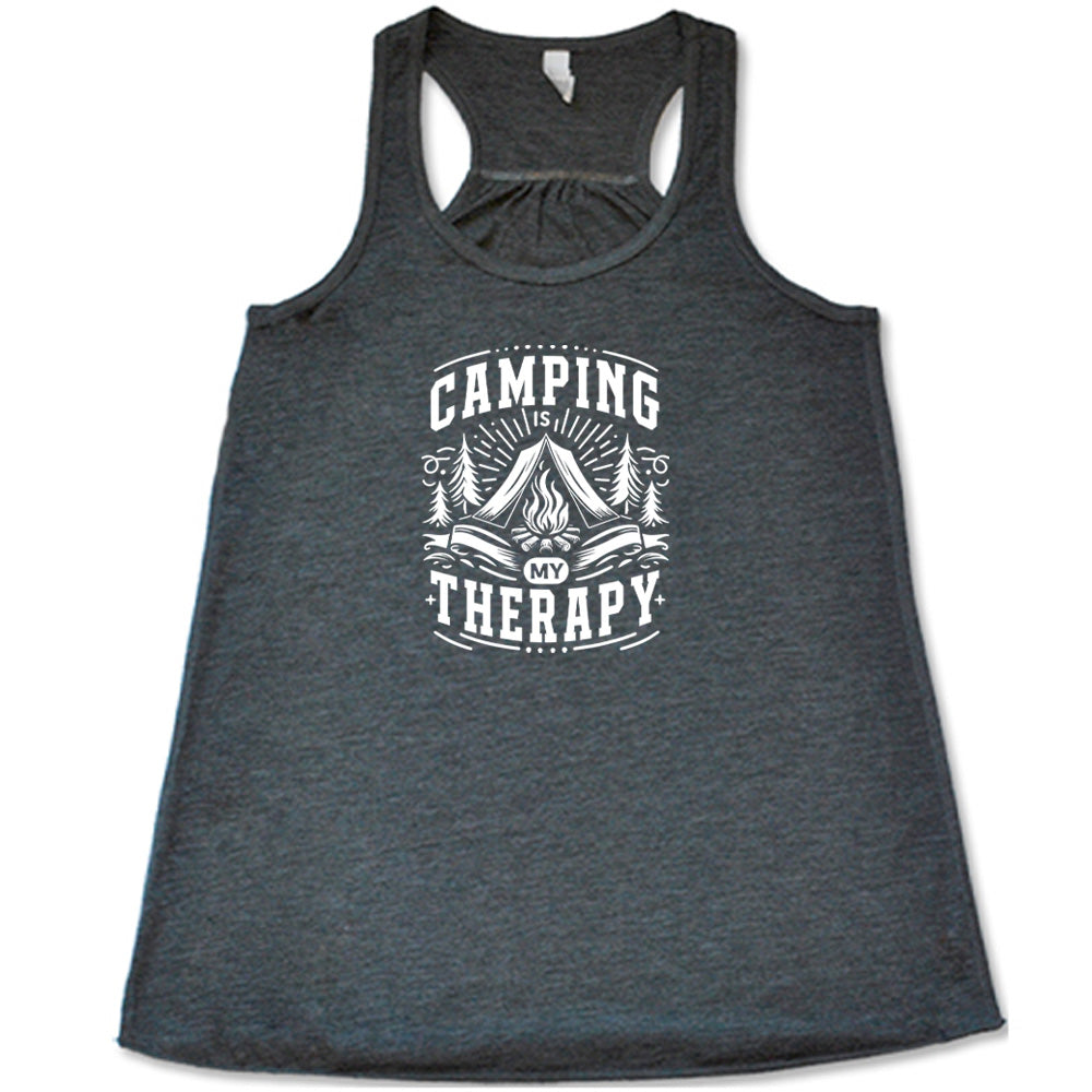 Camping Is My Therapy Shirt