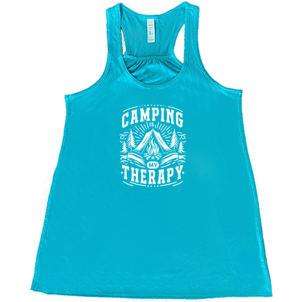 Camping Is My Therapy Shirt