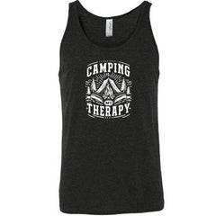 Camping Is My Therapy Shirt Unisex
