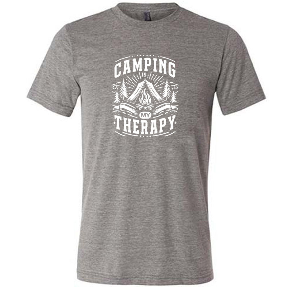Camping Is My Therapy Shirt Unisex
