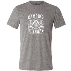 Camping Is My Therapy Shirt Unisex
