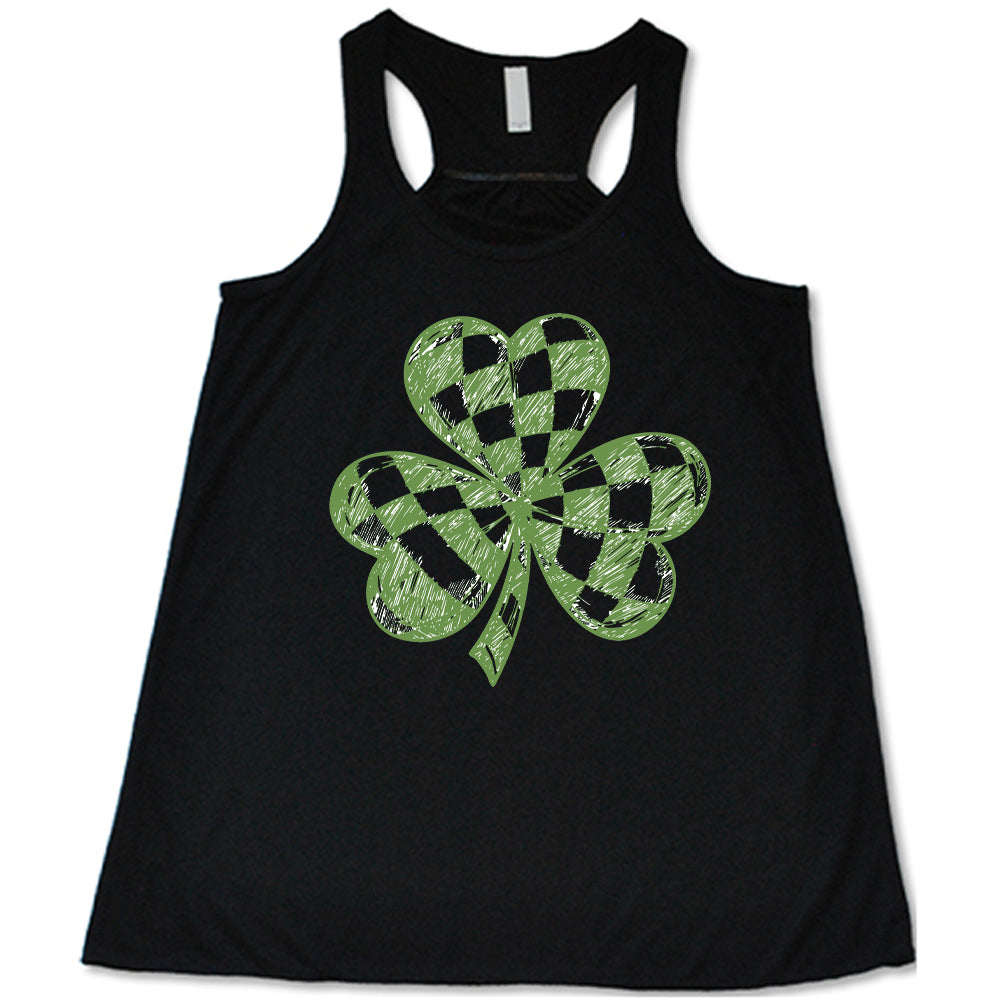Checkered Shamrock Shirt