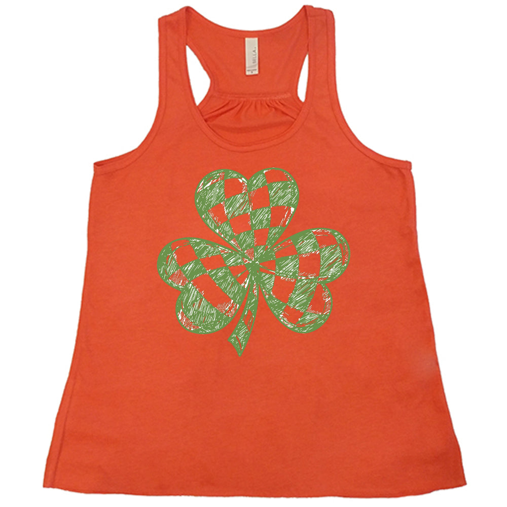 Checkered Shamrock Shirt
