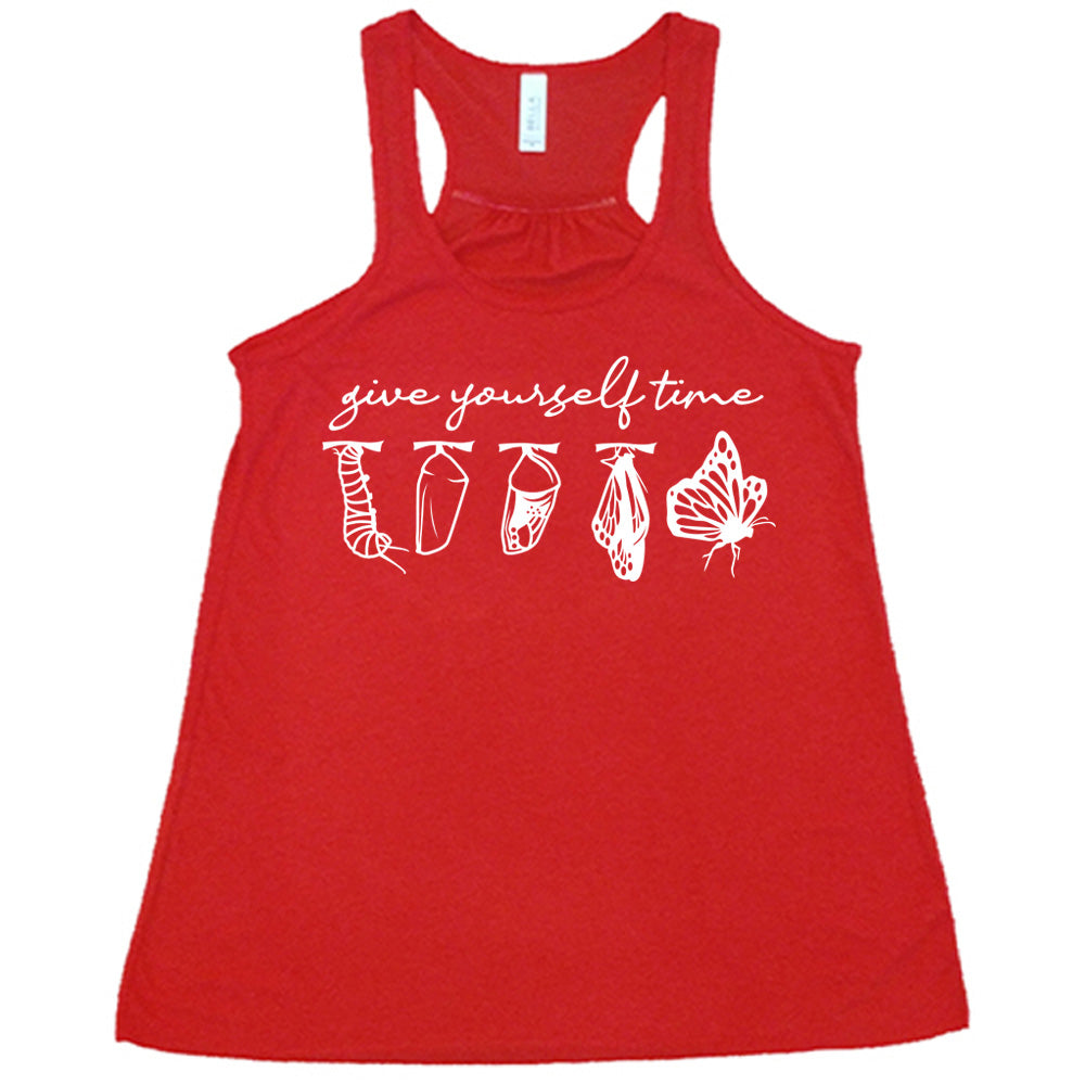 Butterfly Life Cycle Give Yourself Time Shirt