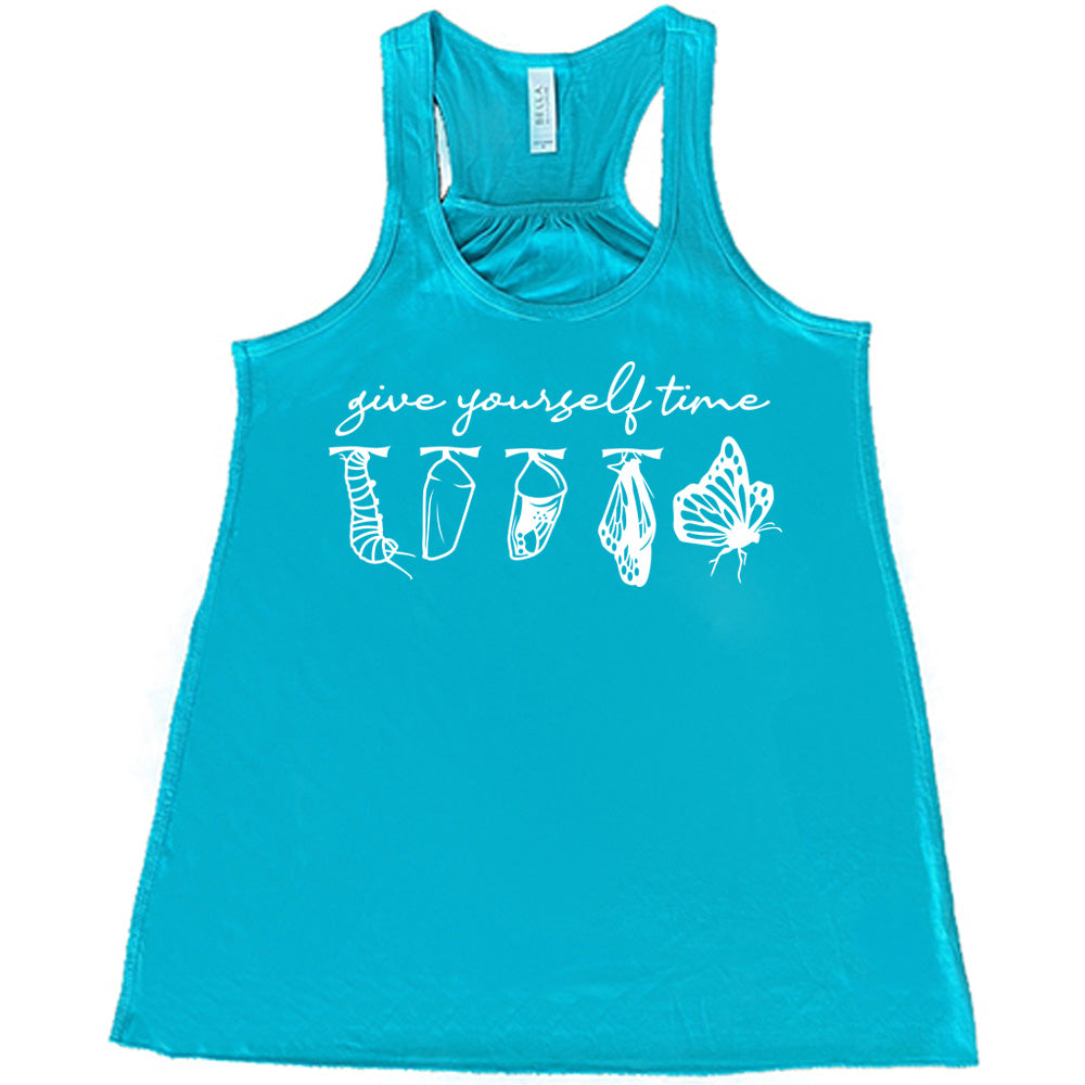 Butterfly Life Cycle Give Yourself Time Shirt