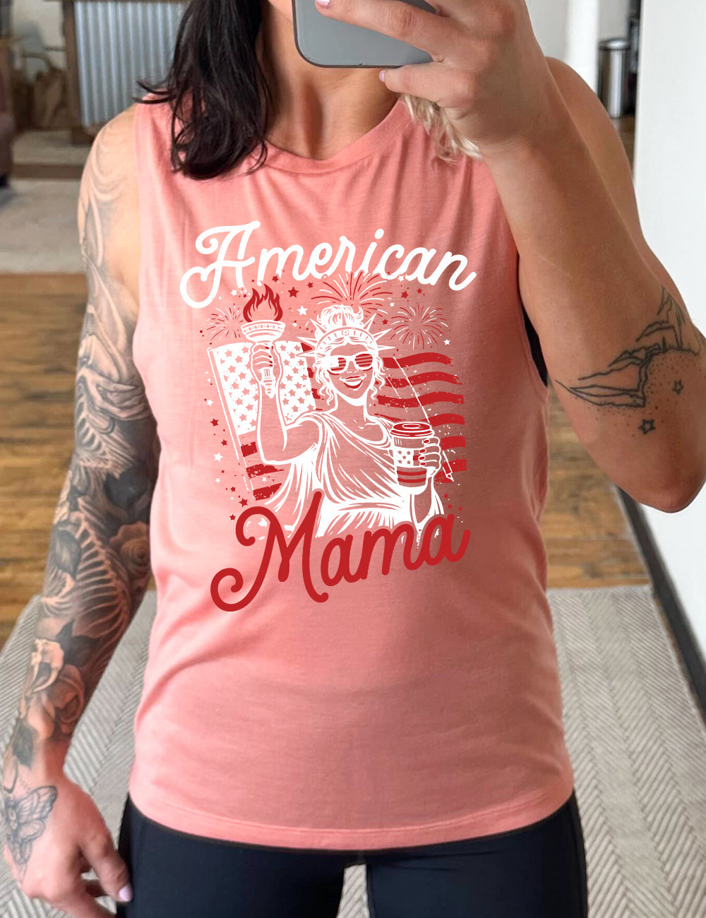 American Mama Muscle Tank