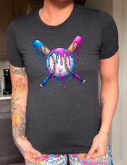 Baseball Drip Shirt Unisex