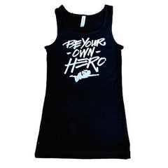 Be Your Own Hero Fitted Tank