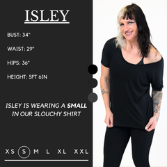 Black Slouchy Tee