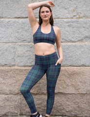 Blue Spruce Plaid Leggings