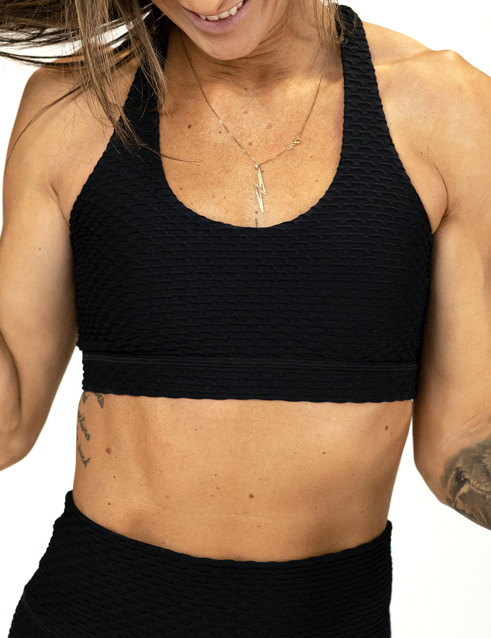 Butterfly Back Bra | Athlete Armor | Black