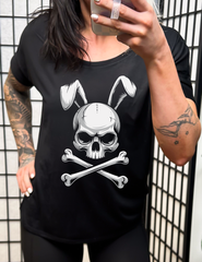 Bunny Crossbones | Slouchy Tee
