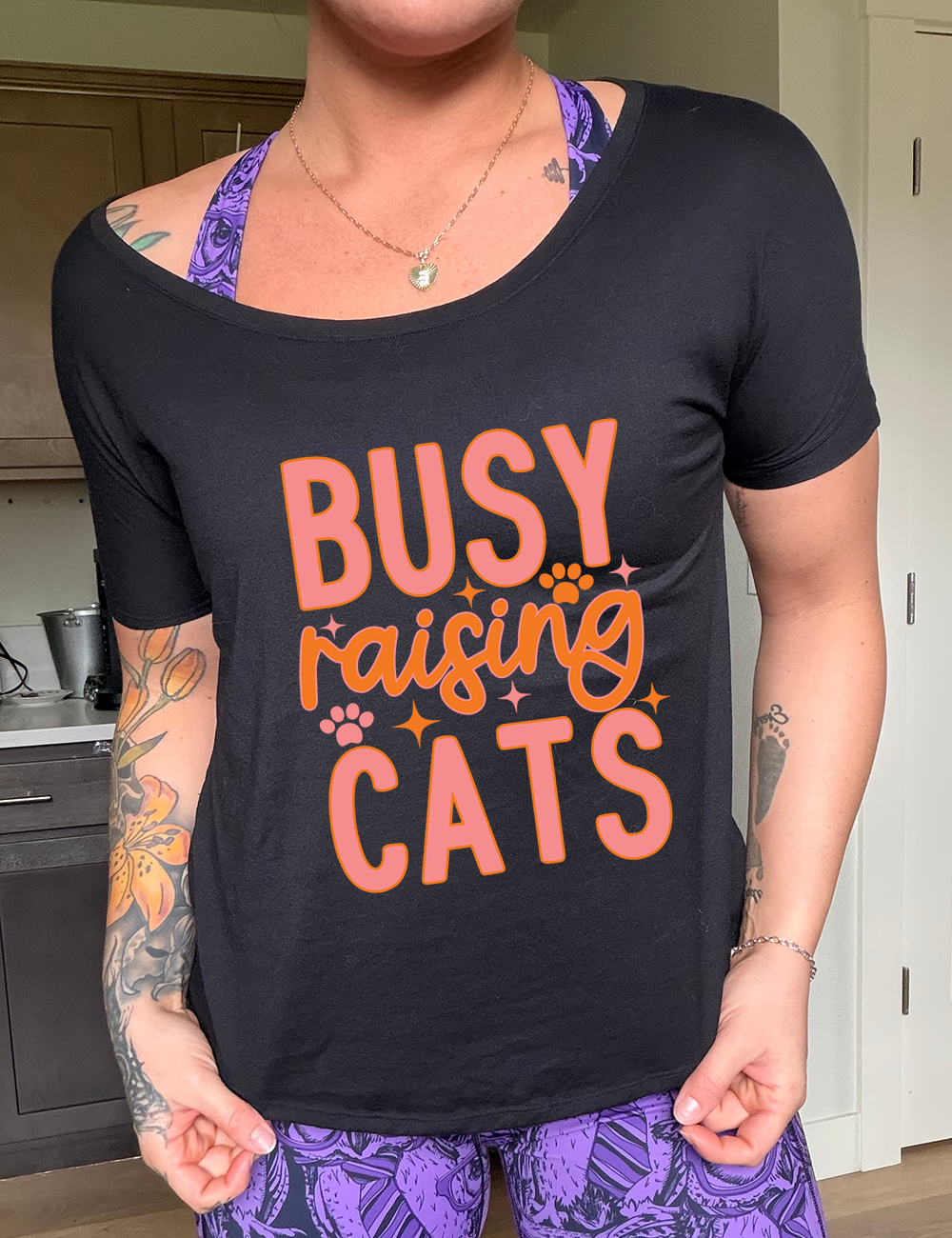 Busy Raising Cats | Slouchy Tee