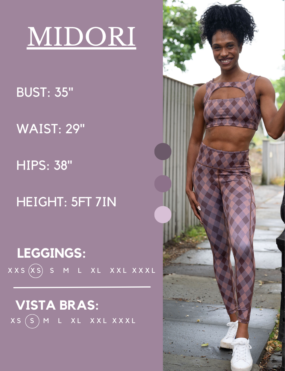 Cafe Argyle Leggings