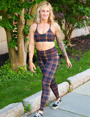 Campfire Plaid Leggings