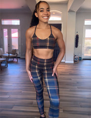 Campfire Plaid Leggings