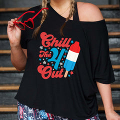 Chill The 4th Out Popsicle | Slouchy Tee