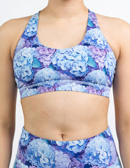 Butterfly Back Bra | Hydrangea