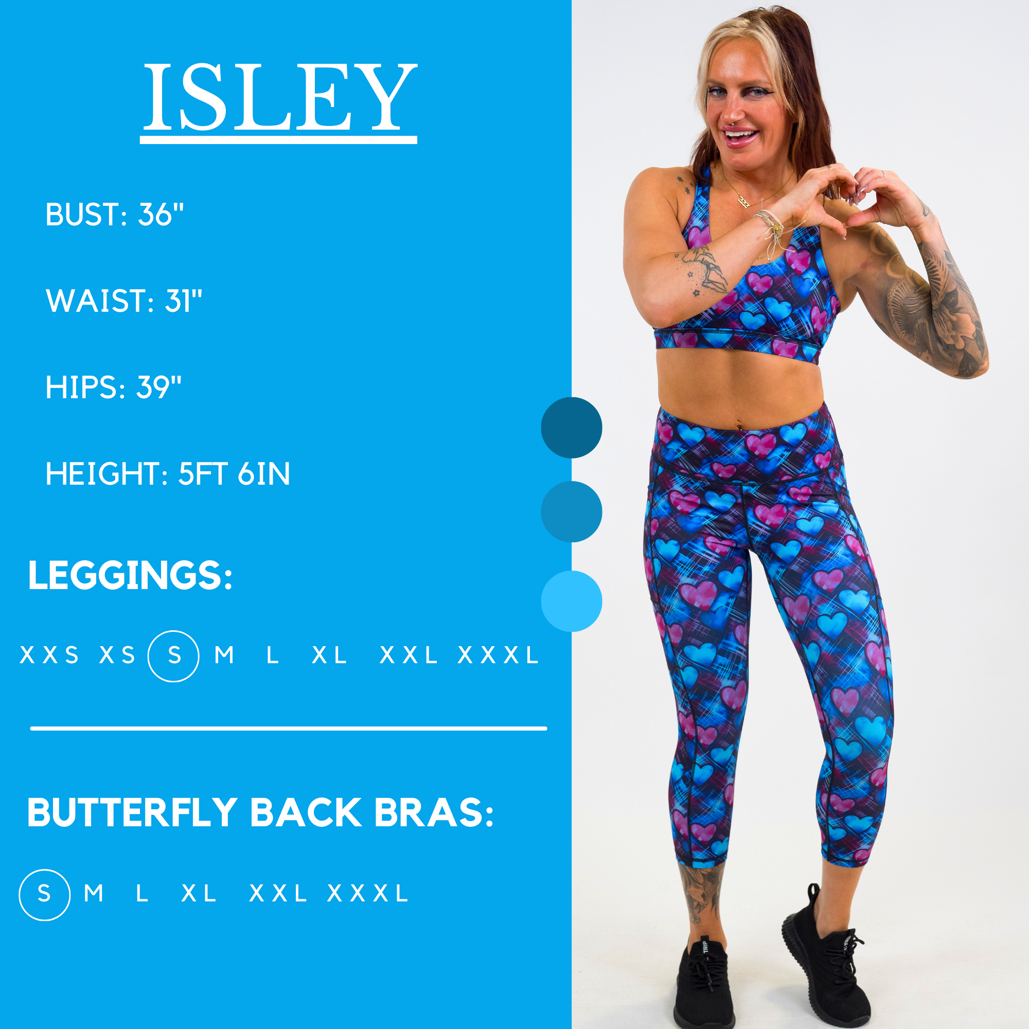 Blue Without You Leggings