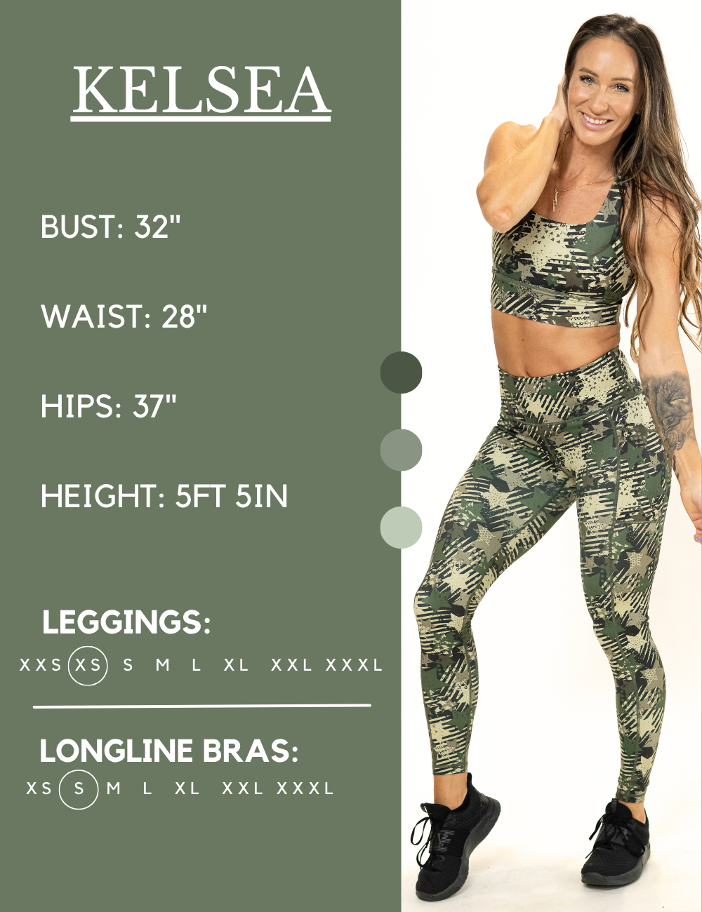 Camo Stars Leggings