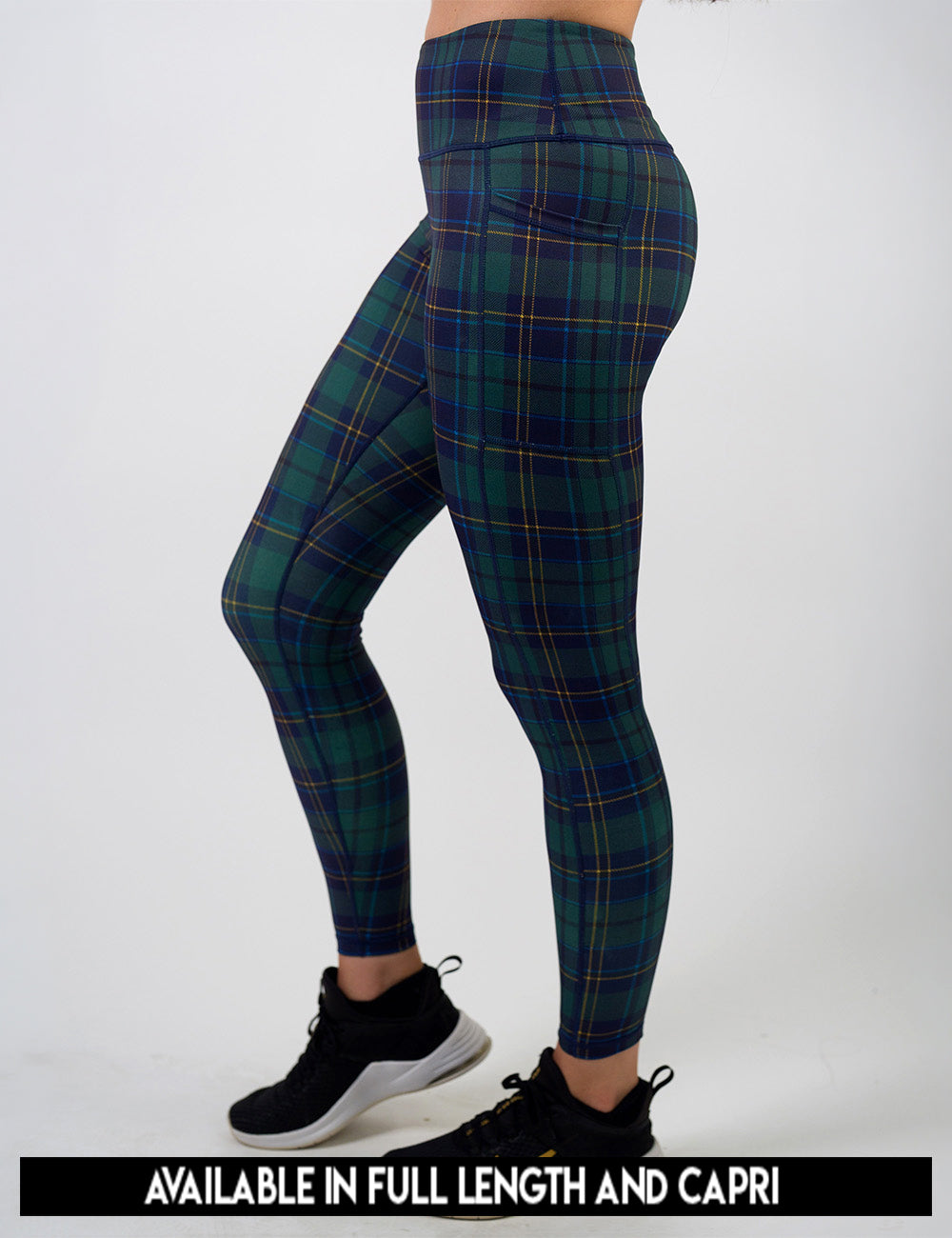 Blue Spruce Plaid Leggings