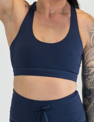 Butterfly Back Bra | Navy